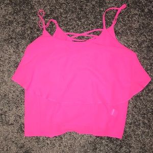 Flowy spaghetti strap tank